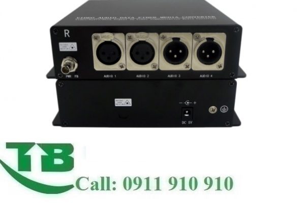 Bộ chuyển đổi 2 kênh Audio XLR sang Quang AN-DV-XLR-2-BIDI-SM20